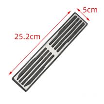 Car Rest Pedal Cover For Jaguar XFL FTYPE F-TYPE XJ XF XE F-PACE FPACE For Land Rover Discovery Range Rover Evoque