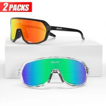 2pc SCVCN Radfahren Sonnenbrillen Outdoor Sport Fahrrad Brille UV400 Männer MTB Radfahren Brille Frauen Rennrad Brillen