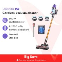 Laresar V7 500W 50KPA moc ssania bezprzewodowy odkurzacz ręczny inteligentne urządzenie domowe