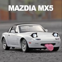 1:32 Mazda MX-5 Legierung Sportwagen Modell Druckguss Metall Spielzeug Auto Fahrzeug Modell hohe Simulation Sound und Licht Sammlung Kinder Geschenke