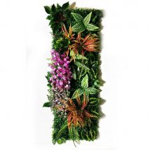 40X120CM planta Artificial decoración de pared simulación clorofito comosum hierba decoración jardín valla boda Hotel decoración