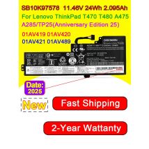 For Lenovo ThinkPad T470 T480 A475 A285 Series 01AV419 01AV420 01AV421 01AV489 SB10K97576 SB10K97578 Laptop Battery 11.46V 24Wh