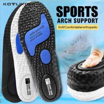 Sport-Einlegesohlen für Füße, weiche Stoßdämpfungseinsätze, Vorlage, orthopädische Plantarfasziitis-Einlegesohle für Schuhe, Herren und Damen, Schuhsohle