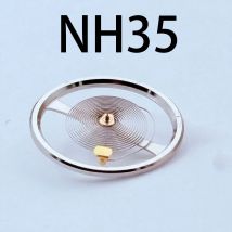 1pcs Watch movement accessories produced in China, new NH35 balance wheel, NH36 balance wheel, white balance wheel with hairspri