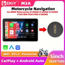 EKIY Specjalny Moduł Bezprzewodowego CarPlay Moto Android Auto GPS do Nawigacji Motocyklowej dla BMW R1200GS R1250GS R1300GS F800 F850 F900 S1000XR