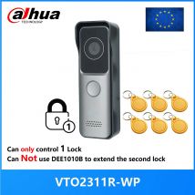 Dahua VTO2311R-WP multilingüe 802.3af PoE IP Villa Wi-Fi timbre, videoportero, teléfono de puerta IP, nube P2P, estación de puerta