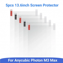 5 Stück Kratzfeste Schutzfolie für Anycubic Photon M3 Max 13,6 Zoll LCD-3D-Drucker - Zubehör
