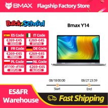 BMAX Y14 portátil de 14 pulgadas Windows 11 16GB RAM LPDDR5 512GB SSD 1920*1080 IPS Intel N100 portátiles tipo c