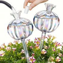 Lampadine per irrigazione automatica per piante in vetro forma per piante da fiore gocciolatore