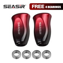 Seasir DIY Bait casting Rollen knopf Griff 4 Lager 5g 33*20mm abs Angel rolle Zubehör modifizierter Griff für Seasir, Shimano, Daiwa