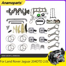Motorüberholungs-Umbausatz, Kolben-Kurbelwelle, passend für 2,0 l Diesel 204DTD AJ200 für Jaguar Land Rover Range Discovery L462 L550 2.0L