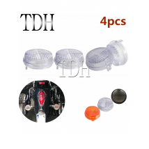 Motorcycle Turn Signal Light Lamp Lenes Front/Rear Light Lenses  Cover For Honda VTX Aero 1300 Kawasaki Vulcan 1600 VN1600