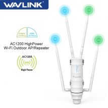 Wavlink Outdoor WiFi Range Extender Wireless Access Point Dual Band 2,4G + 5Ghz High Power Wifi