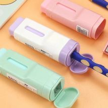 M&G Gummi-Bleistiftspitzer, 2-in-1-Bleistiftspitzer, Einzelloch mit Gummi-Radiergummi, hinterlässt keine Markierungen, Radiergummi mit Bleistiftspitzer
