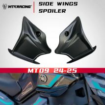 MTKRACING Für Yamaha MT 09 SP Gen 4 2024 Schutz Tank Schutz Motorrad Neue Zubehör Flügel Kraftstoff Tank Seite Flügel spoiler