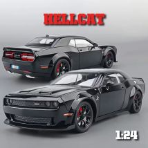 Cool Hellcat Alloy Car, High Quality Alloy Car Toys, Exquisite Decorations, Exquisite Desktop Ornaments, Christmas Gifts