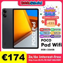 Tableta POCO Pad versión Global, pantalla LCD de 12,1 pulgadas, 120Hz, 2,5 K, Snapdragon 7s Gen 2, ocho núcleos, batería de 10000mAh, carga de 33W