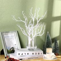 1/3 stücke Kunststoff Zweig Künstliche Gefälschte Geweih Geformt Baum Zweig Dekorative Pflanzen Herbst Winter Hause Weihnachten Hochzeit Tisch Dekor