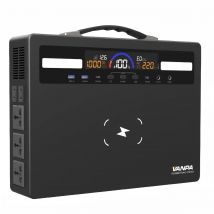 Generatore solare portatile da 1000 W 720/960 Wh con batteria al litio mAh per campeggio, attività all'aperto, camper, CPAP, ufficio, lavoro