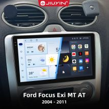JIUYIN 9 Zoll IPS Bildschirm Für Ford Focus 2 2004-2011 Android 13 Auto Multimedia Player Android Auto Auto radio GPS Navi CarPlay