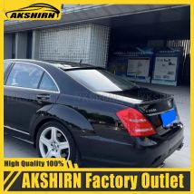 W221 Heckspoiler für Mercedes Benz Klasse W221 S63 Amg Style Heckspoiler Flügel Enten schwanz Stiefel lippe 2014-2018