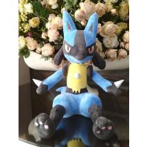 48/73cm Lucario Large Plush Toys Pokemon Anime Doll Cute Ornament  Pokémon Collection Stuffed  Plushie Pillow Gift for Children