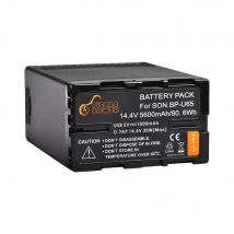 5600mAh BP-U60 BP-U65 Battery with USB/D-Tap Charge Port for Sony PMW-100 PMW-150 PMW-160 PMW-200 PMW-300 PMW-EX1 EX1R EX3 EX260
