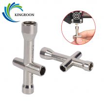KINGROON Strumento Ugello Stampante 3D 4in1 M2 M2.5 M3 M4 Vite Dado Chiave A Croce Esagonale Per E3D V6 MK8 Ugelli Mini Chiave