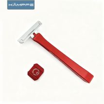 KAMPFE K25 CNC precision machined safety - Manual Traditional Shaving Tool for Men And Women Hair Salon shaver men gift