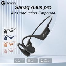 Sanag A30S Pro Conduzione aerea Auricolare wireless Bluetooth 5.3 Auricolare aperto 360 °   Cuffia con suono panoramico Cuffia impermeabile IPX7