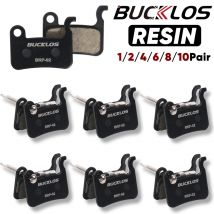 BUCKLOS żywiczny klocek hamulcowy do SHIMANO A01S odporne na zużycie hydrauliczne klocki hamulcowe MTB klocki hamulcowe do M06 M07 części rowerowe