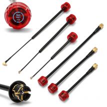 Black bear FPV 5.8G Lollipop Antenna LHCP RHCP SMA MMCX IPX1 Connettore 3.5DBi a lungo raggio per RC Racing Drone
