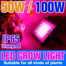 Luz LED para cultivo de plantas, fitoamplificador hidropónico de espectro completo para cultivo de semillas de verduras, reflector de tienda de cultivo de invernadero