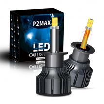 Pilastro in rame 6 lati 360 lampadine per fari a LED H1 H7 H8 H11 9005 HB3 9006 HB4 9012 HIR2 6000K Super bianco per fari auto
