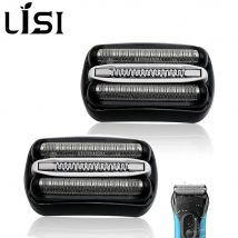 LISI 32B Testina di ricambio adatta per Braun Series 3 3040s 3010s 310s 3000s 3050cc 3080s 390cc Testine di ricambio per rasoio Wet and Dry