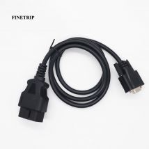 FINETRIP Fabrik Preis 1pc Auto Zubehör Stecker OBD OBDII serielle RS232 kabel OBD2 DB9 Diagnose Adapter Interface DB9