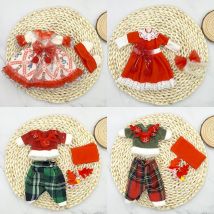 30cm bjd Puppen Weihnachten Neujahr Geschenke komplettes Set 1/6 Anime bjd mit Weihnachts kleidung 23 gemeinsame bewegliche Körper Mädchen verkleiden Spielzeug