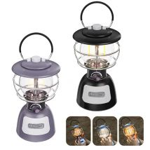 Outdoor Neue Retro Camping Lampe Multifunktionale Camping Lampe Im Freien Wiederaufladbare Tragbare Laterne Zelt Lampe Großhandel Rotary Swi