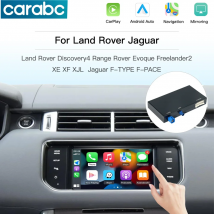 CARABC Bezprzewodowy Carplay Android Auto dla Land Rover Jaguar Discovery 4 Evoque Freelander 2 XE XF XJL Mirroring Decorder Box