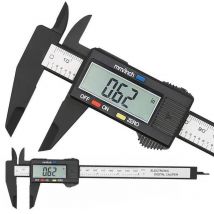 150mm 100mm elektryczna suwmiarka cyfrowa z włókna węglowego Dial Vernier suwmiarka pomiar