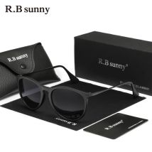 RBsunny Polarisierte Frauen Sonnenbrille Mode Luxus Anti-UV400 Gläser Runde Cat Eye Leopard Fahren Damen Verkauf Brillen