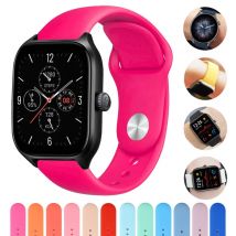 20mm 22mm cinturino orologio per Amazfit GTS 4/3/2/GTR 4 2 Mini/GTR/2e/Pro 47mm Smartwatch braccialetto braccialetto Amazfit Bip/U/3/Pro Band