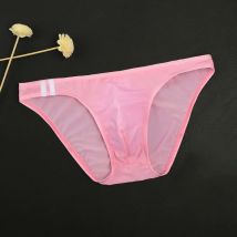 Männliche Slips Männer Unterwäsche Beutel Schlüpfer Sexy Plus Größe Dessous Solide Höschen Dreieck Ausbuchtung Tangas Elastische Taille Unterhose