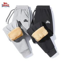 Männer Winter Warme Fleece Hosen Warm Verdicken Lammwolle Jogginghose Outdoor Freizeit Verdickt Jogging Kordelzug Hosen Für Männer