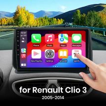 Für Renault Clio 3 2005-2014 Drahtlose CarPlay für Apple Android Auto Auto Radio GPS IPS RDS FM WiFi BT 4G 8Core Multimedia Stereo