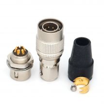 6-pin plug socket HR10A-7P-6P HR10A-7R-6S connector, mapping equipment electronic equipment power cord