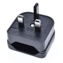 EU-Stecker auf UK SG MY 3-poliger Typ-G-Stecker mit 5A-Sicherung, Steckdose, europäischer zu britischer Singapur-Reisestecker-Adapter, AC-Konverter