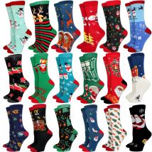 Neue Ankunft Winter Weihnachten Socken Frauen socken Baumwolle Lange Casual männer Socken Santa Claus Weihnachten Geschenk Kreative Socken 37-45