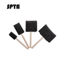 SPTA Auto Klimaanlage Vent Pinsel Grille Detaillierung Reiniger Jalousien Duster Sauber Auto Detaillierung Holz Griff Schwamm Pinsel