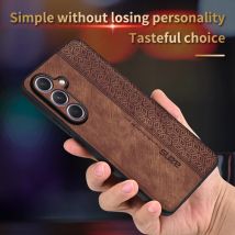 For Samsung Galaxy S25 Чехол для back cover Skin Feel Shockproof Matte Leather Case Soft Funda For Samsung Galaxy S25 PLus Ultra